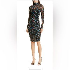Alice + Olivia Delora Turtleneck Dress